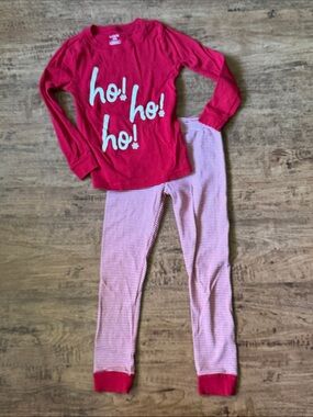 Carter's Red Holiday Top with White Graphic